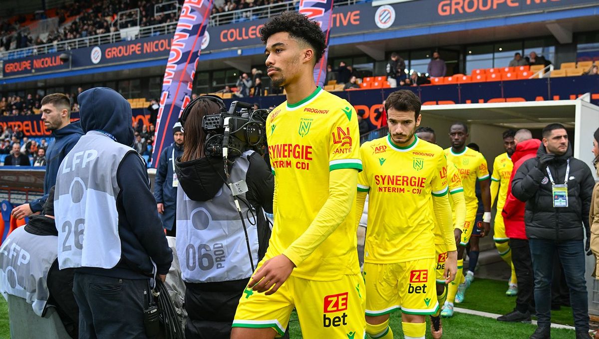 , FC Nantes : mauvais élève en Ligue 1 concernant le temps de jeu donné aux jeunes.