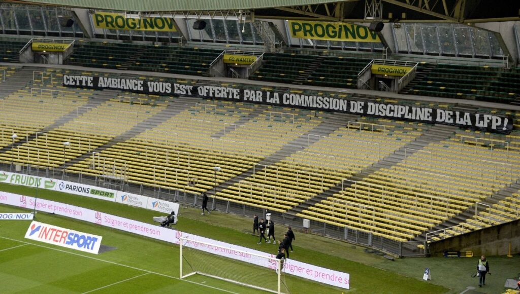 , FC Nantes : la tribune Loire fermée contre Angers, le club saisit le CNOSF