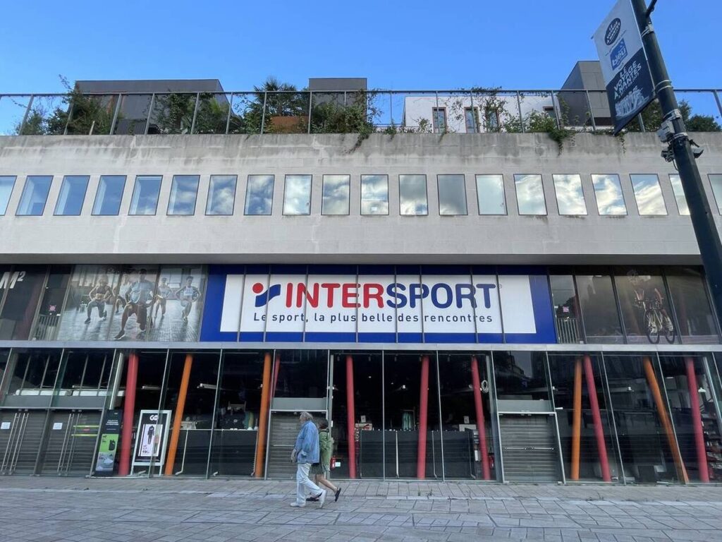 , À Nantes, Go Sport est devenu Intersport place Bretagne