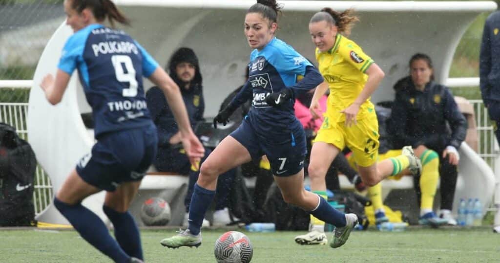 , Football &#8211; D2 féminine Thonon Evian tient tête au FC Nantes