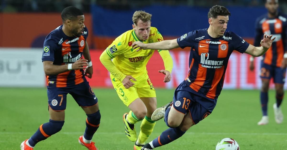 , Football Ligue 1 : Montpellier et Nantes se quittent sur un match nul