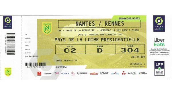 , La vente des places pour les deux derniers matchs du FC Nantes créent la polémique chez les supporters